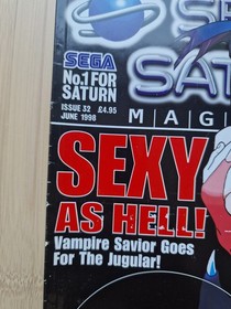 Official Sega Saturn Magazine Issue 32 June 1998 | Very Good Condition