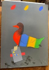 Raymond Saunders Limited Edition Lithograph, Cirrus Editions, 1975