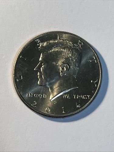 2014 Kennedy Half Dollar US 50c Coin, JFK