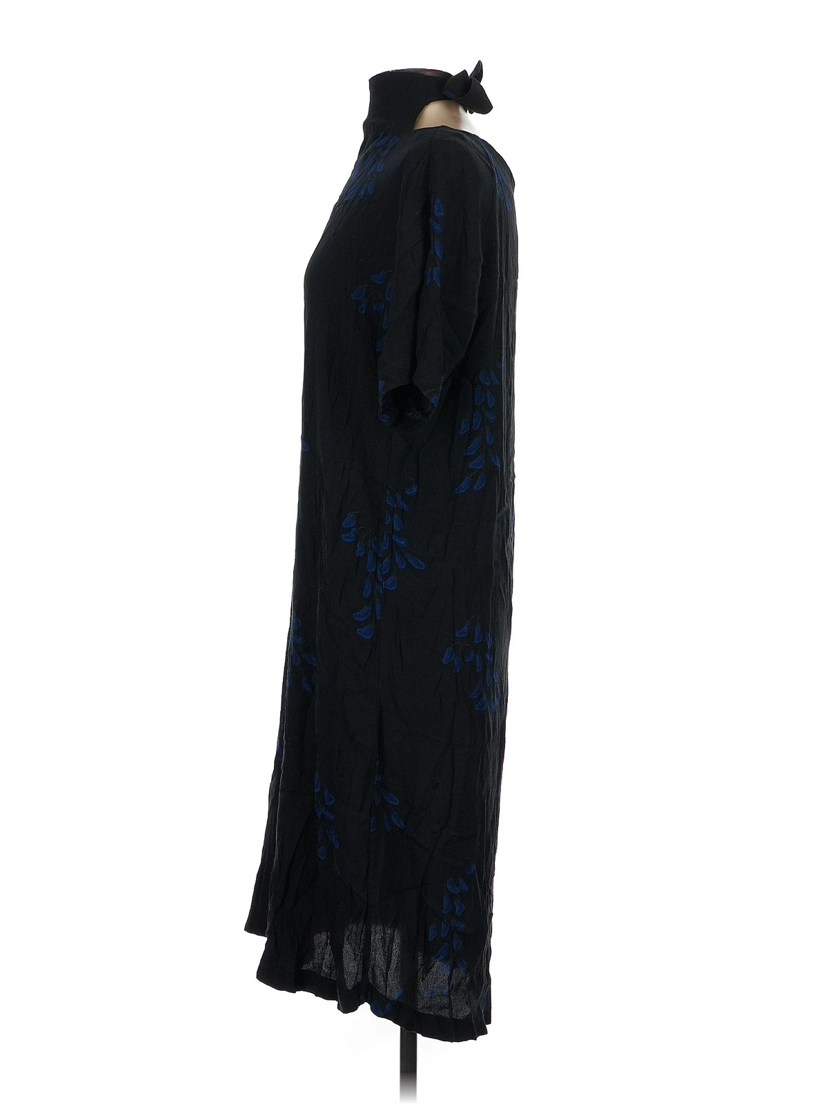 Uniqlo Women Black Casual Dress S thumbnail 4