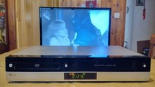 LG V190 💣Videoregistratore COMBO DVD + VHS 6 TESTINE REVISIONATO+TELECOMANDO 💣