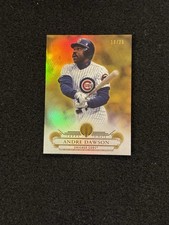 2014 Topps Tribute #63 Andre Dawson /25 Gold Cubs HOF