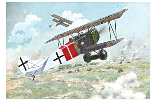 Roden 1/48 424 Fokker D.VII Alb. late Model Aircraft Kit