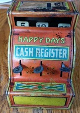 J. Chein  Co. Vintage Cash Register Happy Days