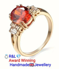 Size W-X. Woman: White Gold*Ring. Lab-Created Oval Signity Fire Red Diamond Ruby