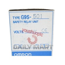 New In Box OMRON G9S-501-24VDC Safety Relay