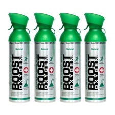 Boost Oxygen Large Natural 10L Canister Respiratory Support For Aerobic 15046086