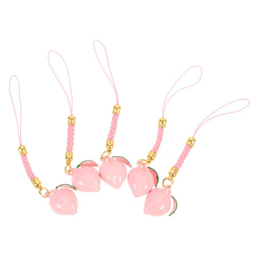 5 Pcs Lucky Bell Anhänger Telefon Charms Charmantes Telefon-Lanyard - 第 1/12 張圖片