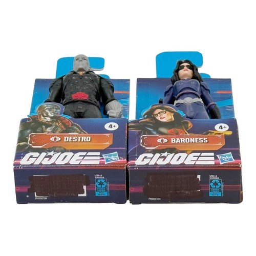 G.I. Joe Destro & Baroness Authentics Figuren Neu Hasbro 6" 2 Stück NEU *LESEN* - Bild 8 von 8