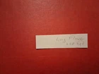 WW2 RAF BATTLE OF BRITAIN BLENHEIM AIRGUNNER   PENCIL  SIGNED CARD