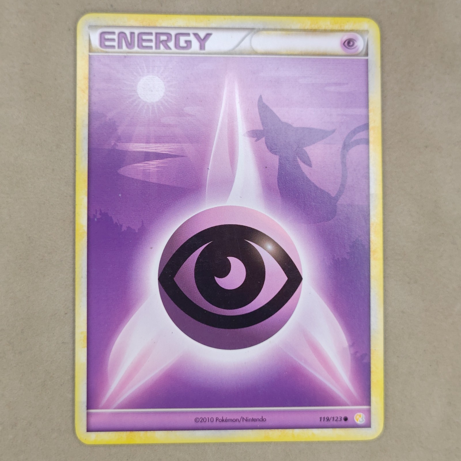 Pokemon Card - Psychic Energy (Espeon) HeartGold SoulSilver 119/123 NM Near Mint
