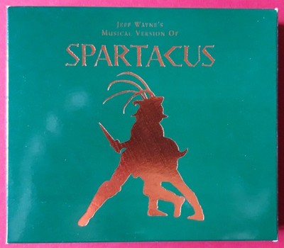 Spartacus - The Musical Version from Jeff Wayne - 2 CD Box incl. 56 page booklet
