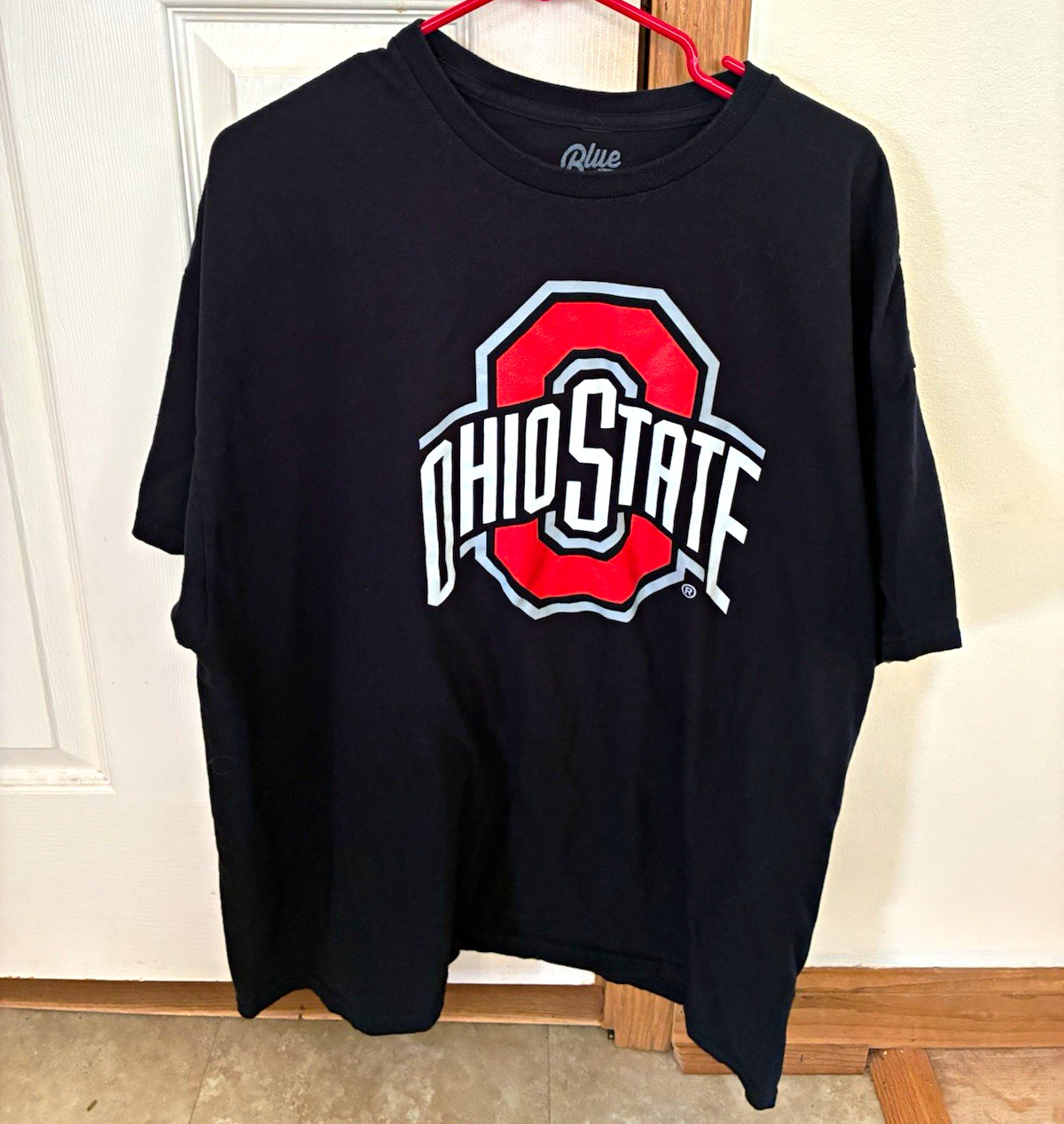 Blue 84 Ohio State Buckeyes T Shirt Mens XXL Black Block O OSU College 2XL