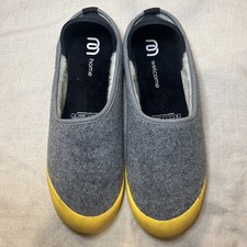 Mahabis Gray Comfort Wool Convertible Slippers US Men's 8 / Women's 9.5 / EU 41