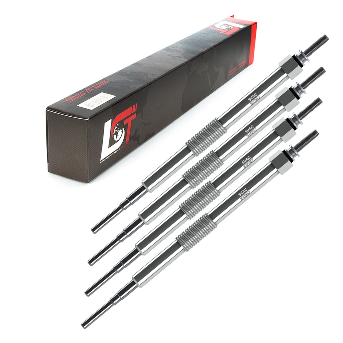 4x Bougie de Préchauffage à Tige pour mini One R50 R53 1.4 D 11 Volt 12237791101