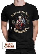 Krampus Sleigh Rides Christmas Since 1722 T-Shirt K87299