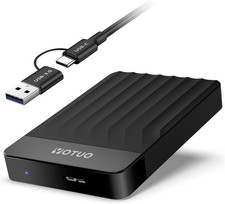 YOTUO 500GB External Hard Drive, Portable Storage Expansion HDD, USB 3.0 & USB-C