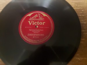 VICTOR 1-Sided 78/ERNESTINE SCHUMANN-HEINK..Contralto w. Piano../E!