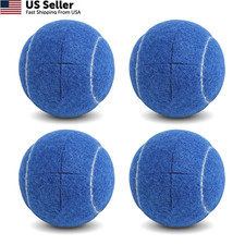 Walker Precut Tennis Balls for Walkers - 4PCS Universal Glide Balls, Blue