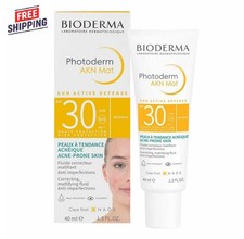 Bioderma Photoderm AKN Mat Cream SPF30 Mattifying Sunscreen 40ml EXP 03/2026