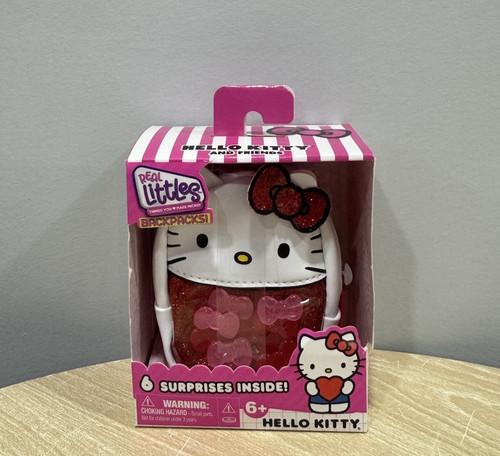 Set Of 3 Sanrio REAL LITTLES HELLO KITTY Mini Backpacks NEW - Picture 4 of 4