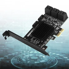 PCI-E to SATA3.0 Controller Expansion Board 8-Port SATA3.0 Interface Expansion