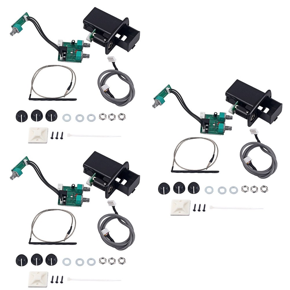 3 stücke 3-band EQ Active Piezo Pickup Preamp System Verstärker für