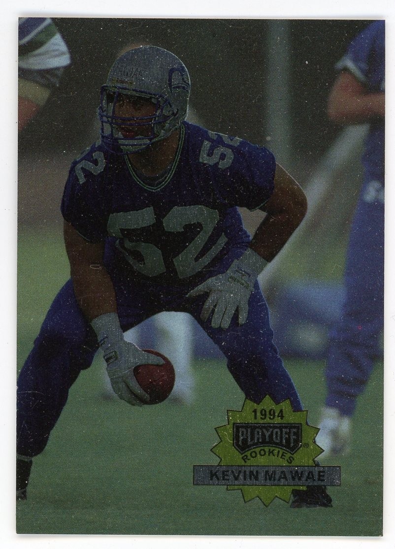 Kevin Mawae #330 Football Cards 1994 Playoff trading card — raw and PSA graded price guide