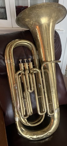 1990's HOLTON Model BB-661 Brass 3-Valve Tuba