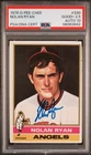 1976 O-Pee-Chee Nolan Ryan Signed Baseball Card PSA 2.5 DNA 10 Certified Auto