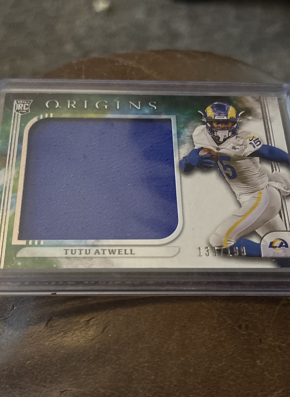 2021 Panini Origins - Rookie Jumbo Jerseys Tutu Atwell #RJJ-TA /199 (MEM, RC)