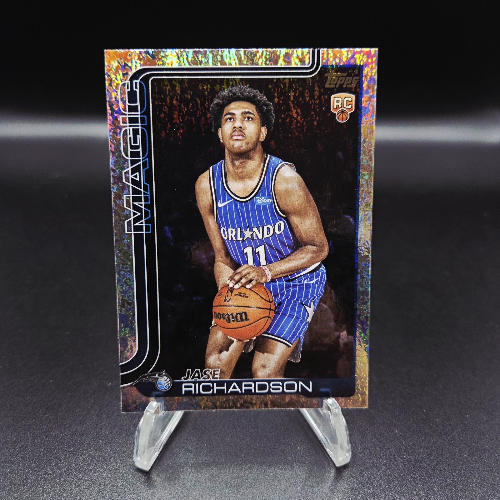 2025-26 Topps Basketball #225 Jase Richardson Holo Foil Magic (RC) Rookie 