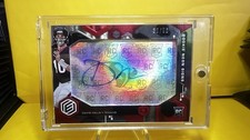2021 Elements Davis Mills Rookie Neon Signs Red  /50(RC/AU)