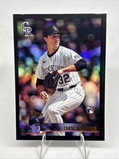 2025 Topps Archives⭐SP-Black Foil Retro 1996⭐#173 Chase Dollander (RC) Rockies 