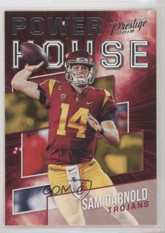2018 Panini Prestige Powerhouse Sam Darnold #PH-SD Rookie RC