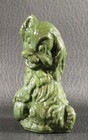 Boyd's Crystal Art Glass SKIPPY the DOG #4 ENGLISH YEW Green 1-26-83 NOS — photo 3