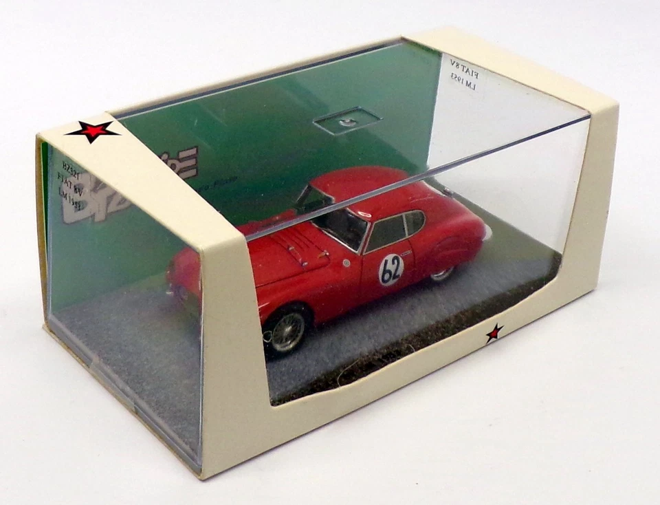 Bizarre масштаб 1/43 BZ321 - Fiat 8V - #62 Le Mans 1953 - красный - Изображение 4 из 4