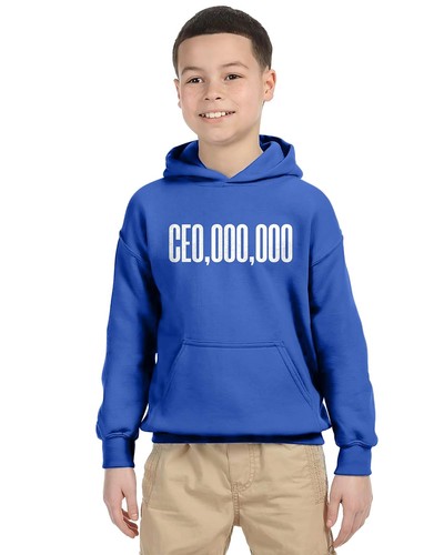 CEO,OOO,OOO Unisex Kids Hoodie - Picture 2 of 4