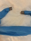 Periwinkle Blue Scarf Necklace Accent Easy Magnetic Large Closure  Accessory — photo 5