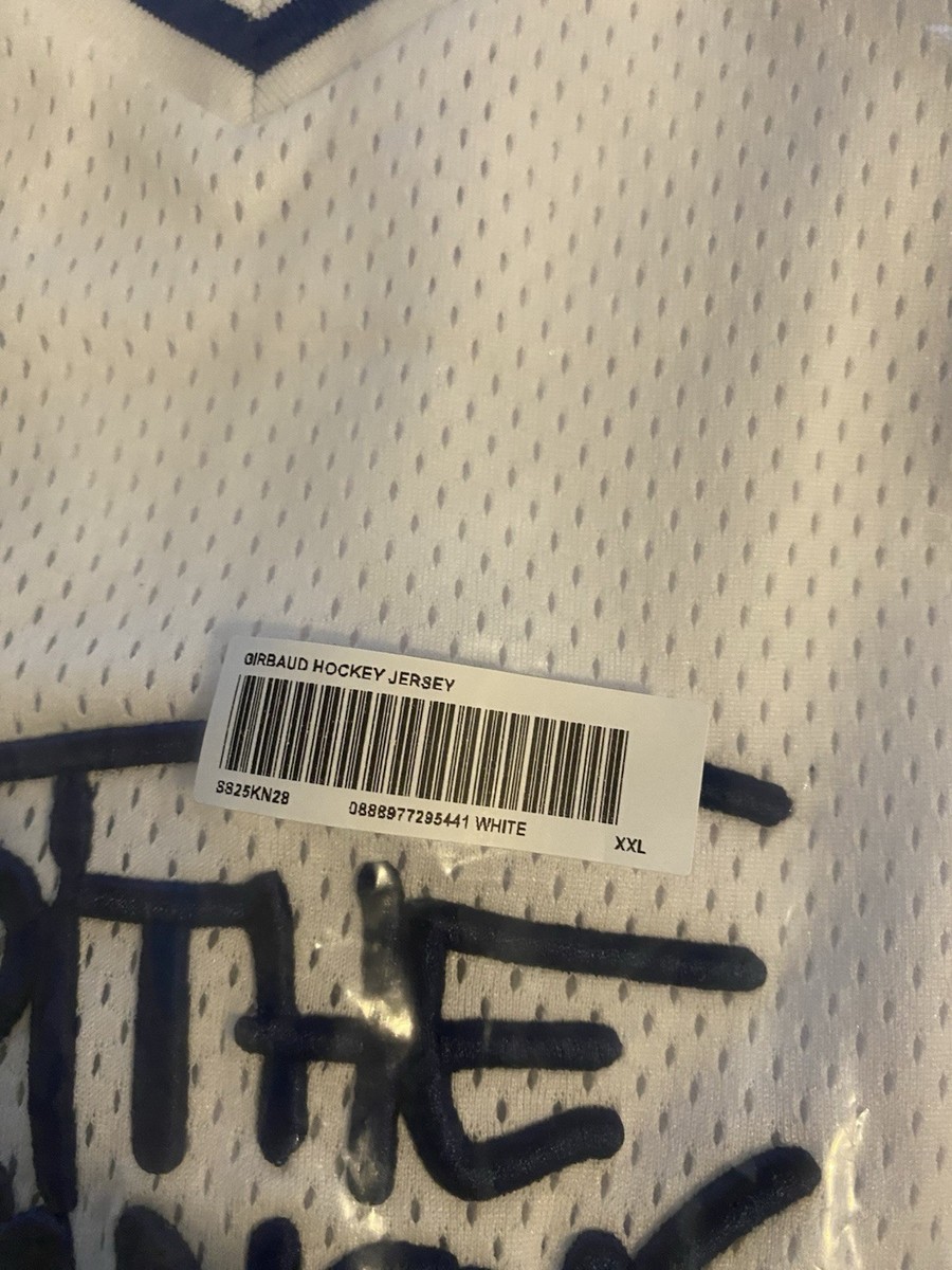 【Supreme x Marithe Francois Girbaud】 Hockey Jersey White Supreme Marithé + François Girbaud Hockey Jersey 'White