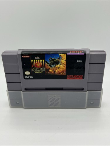 Desert Strike: Return to the Gulf (Super Nintendo Entertainment System, 1992) - Picture 4 of 5