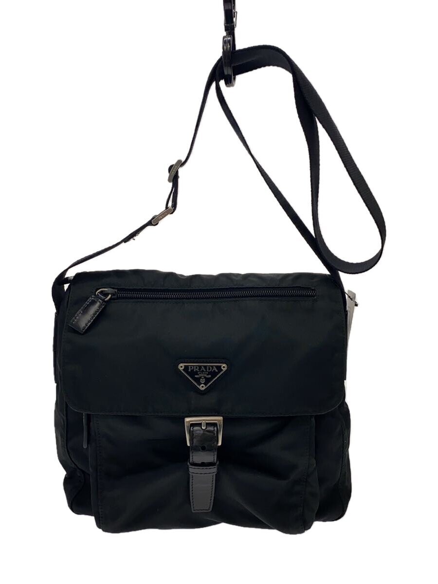 Prada Black Nylon Shoulder Bag-image