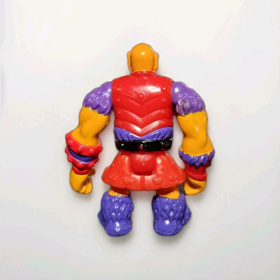 Imaginext Warrior Character Red Purple Play 2.5" Action Figure 2001 Toy - Image 3 of 4