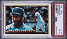 AWESOME PSA 6 BIG BO JACKSON 1989 TOPPS BIG BASEBALL #238 NEW GRADED SLAB *TPHLC