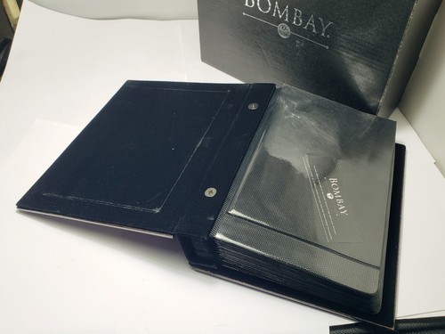 Bombay Co 4x6 Photo Album 36 Pages (2 sided) 2005 NIB Wood Metal - Picture 7 of 14