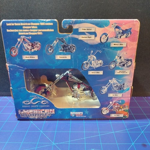 2004 OCC American Choppers Black Widow 1:18 Neu in OVP Joyride China Ertl - Bild 7 von 8