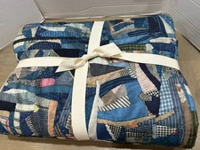 Pottery Barn Salton Patchwork Quilt Queen