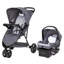Baby Trend Venture 3 Wheel Travel System Stroller Grey
