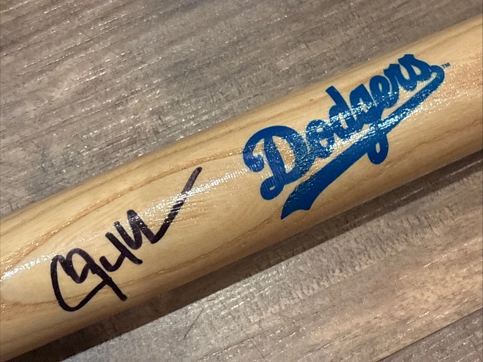 Clayton Kershaw Signed Dodgers Mini Louisville Slugger Bat PSA Gem 10 Auto Auth - Image 2 of 4