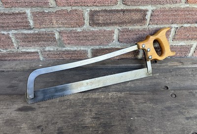 Vintage Glenhurst Equipment Butchers Knochensäge Bügelsäge altes Werkzeug
